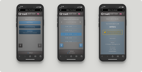 Q-net Pro online appointment booking