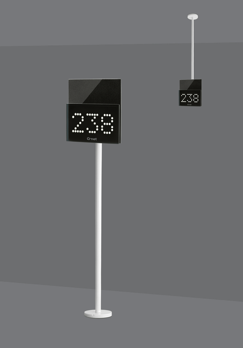 DB11: Display Blade style, 3-digit, 50 mm, dot matrix