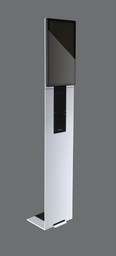 TS22: Q-net Pro Ticketautomat, Touchscreen, 22″ LCD