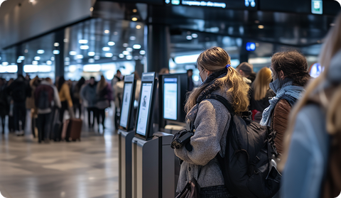 Airline Check In Counters